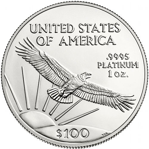 Buy 1 oz American Platinum Eagle Coin (Random Year, BU) - Image 2