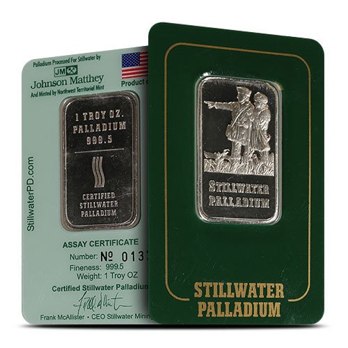 1 oz Johnson Matthey Stillwater Pall