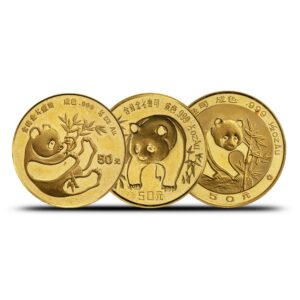 Buy 1/2 oz Chinese Gold Panda Coin (Random Year, Unsealed)