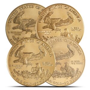 1/4 oz American Gold Eagle Coin (Random Year)