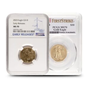 Buy 1/4 oz American Gold Eagle MS70 (Random Year, Varied Label, PCGS or NGC)