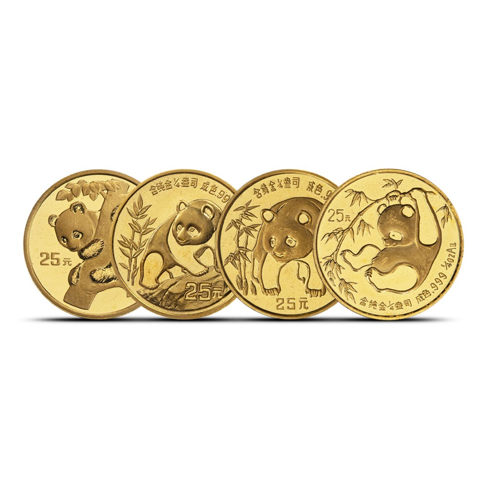 Buy 1/4 oz Chinese Gold Panda Coi