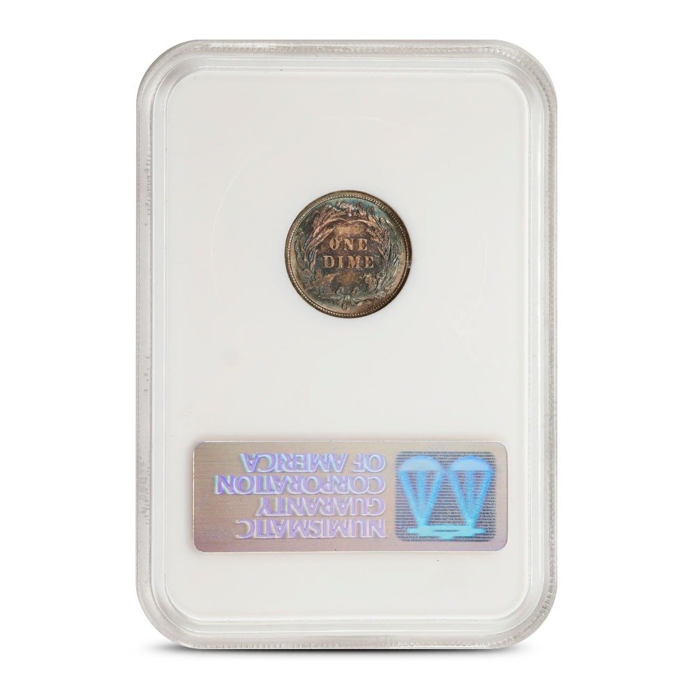 1899-O Barber Dime NGC MS65 CAC - Image 2