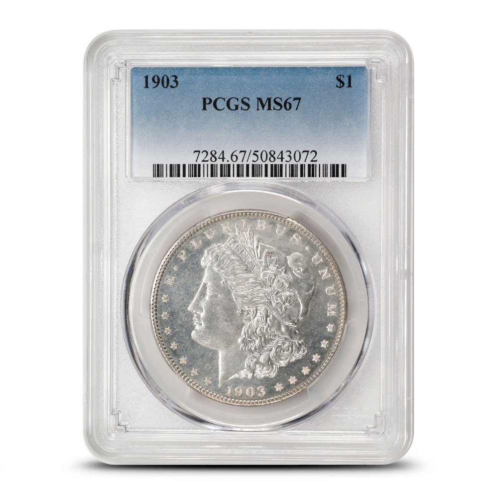 1903-P Morgan Silver Dollar Coin PCG