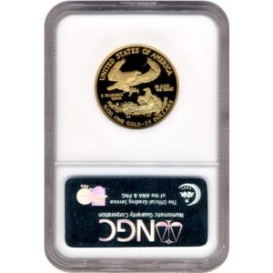 1995-W 1/2 oz Proof American Gold Eagle Coin NGC PF70 UCAM