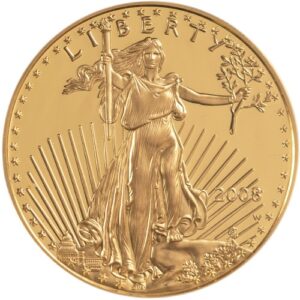 2008-W 1 oz Proof American Gold Eagle Coin (Box + CoA)