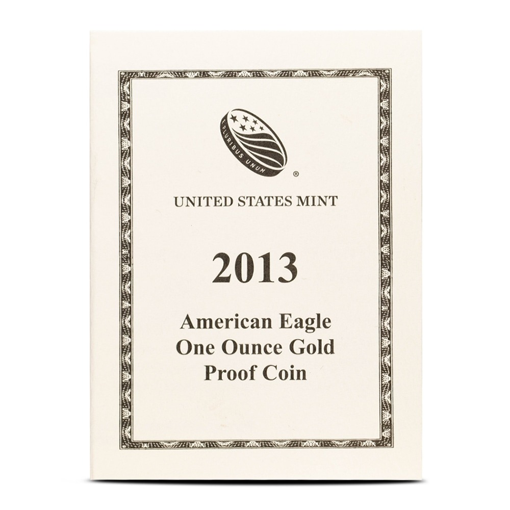 2013-W 1 oz Proof American Gold Eagle Coin (Box + CoA) - Image 3