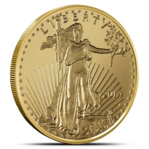 2014-W 1/10 oz Proof American Gold Eagle Coin (Box + CoA)