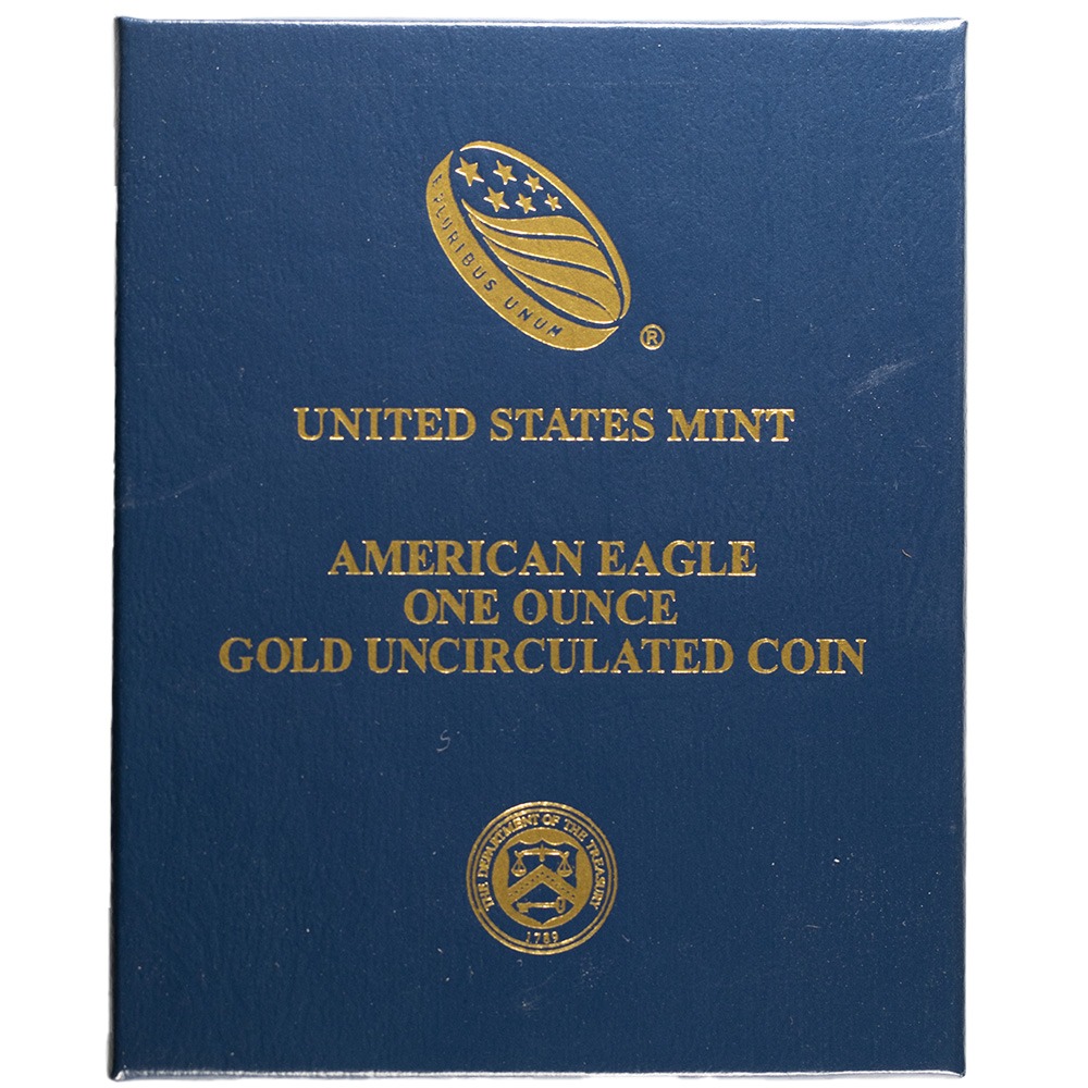 2016 1 oz Burnished American Gold Eagle Coin (Box + CoA) - Image 4