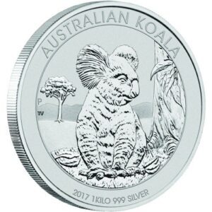 2017 1 Kilo Australian Silver Koala Coin (BU)