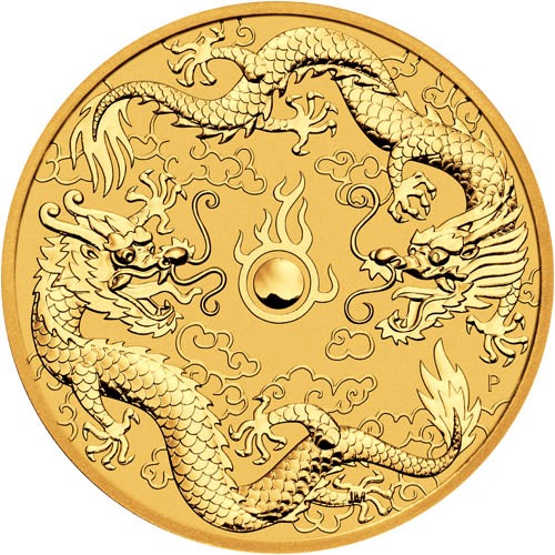2020 1 oz Australian Gold Double Dra