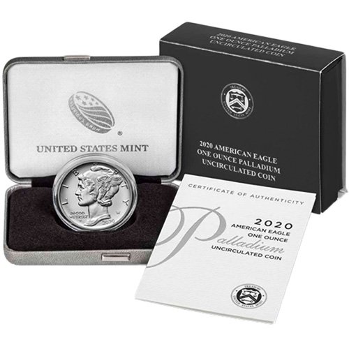 2020-W 1 oz Burnished American Pall