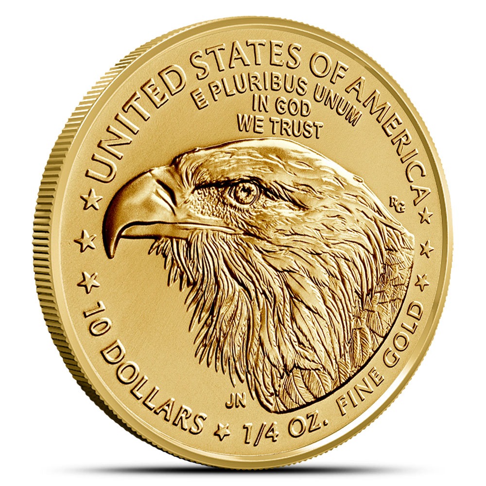 2021 1/4 oz American Gold Eagle Coin (Type 2) - Image 2