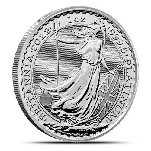 2022 1 oz British Platinum Britannia