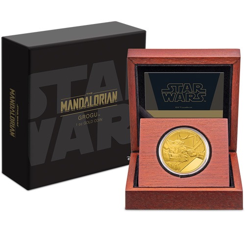 2022 1 oz Proof Niue Gold Mandaloria