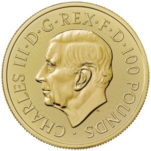 2024 1 oz St George and the Dragon Gold Coin