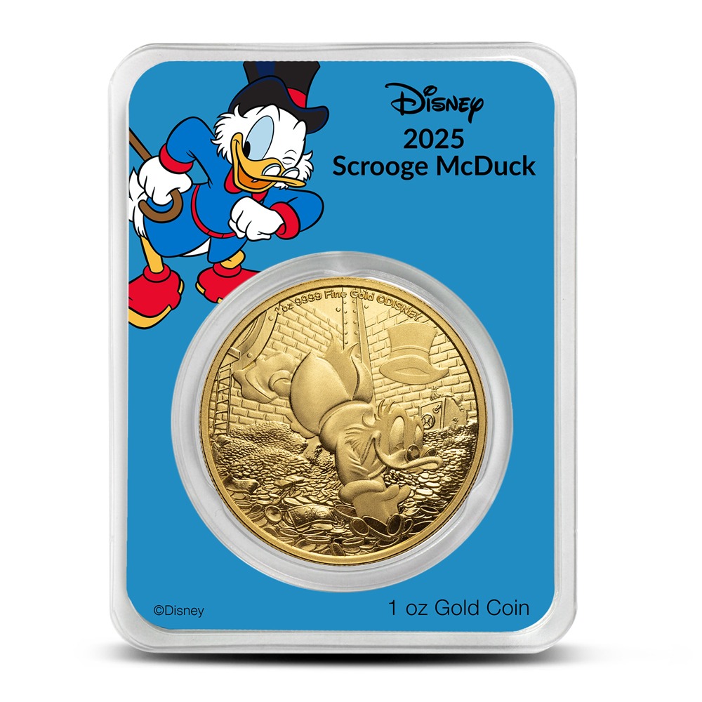 2025 1 oz Niue Scrooge McDuck Gold Coin (BU) - Image 3