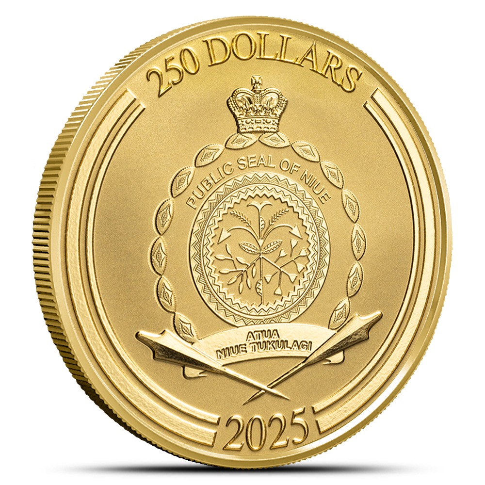 2025 1 oz Niue Scrooge McDuck Gold Coin (BU) - Image 2