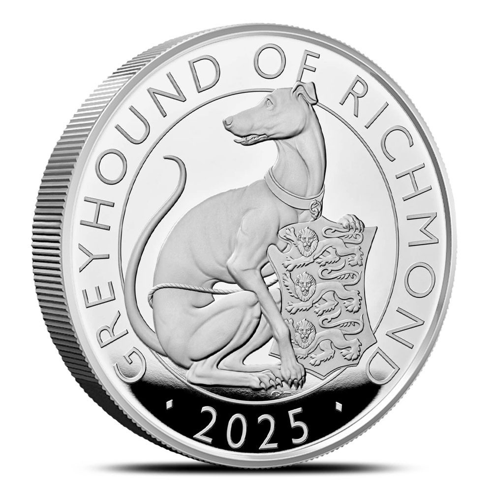 5 oz Proof British Silver Tudor Beas
