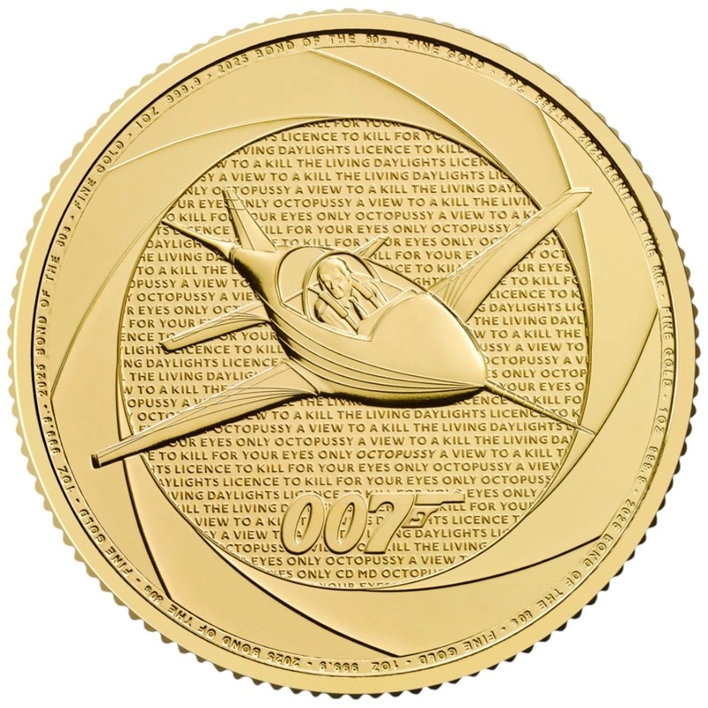 2025 1 oz Six Decades of 007 Bond