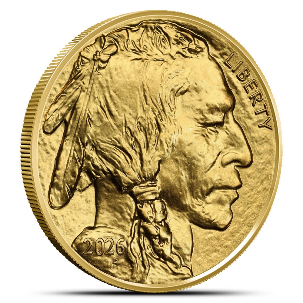 2026 1 oz American Gold Buffalo Tube (20 Coins, BU) - Image 2