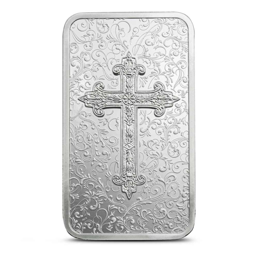 2026 1 oz Niue Silver Christian Cross PAMP Suisse Coin (New w/ Assay) - Image 3