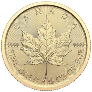 2026 1/2 oz Canadian Maple Leaf Gold Coin