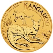 2026 1/4 oz Australian Kangaroo Gold Nugget Coin