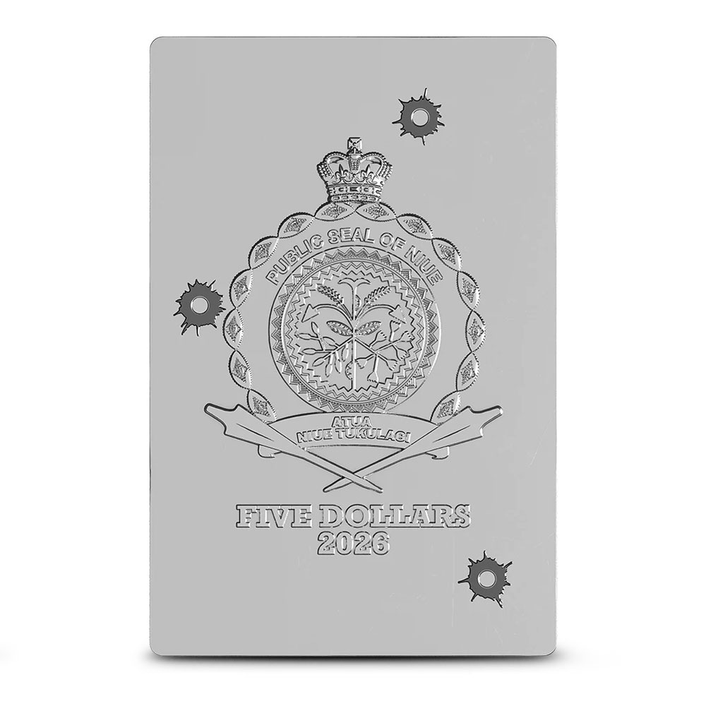 2026 2 oz Proof Niue Silver THUG-QT Coin (Box + CoA) - Image 2
