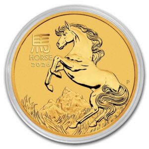 2026 Australia 2 oz Gold Lunar Horse BU (Series III)