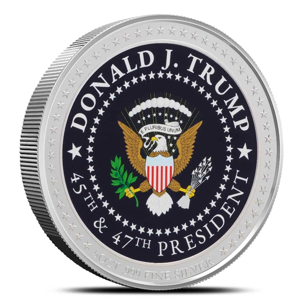 5 oz President Trump Big Beautiful Silver Medallion (Proof-Like) - Image 2