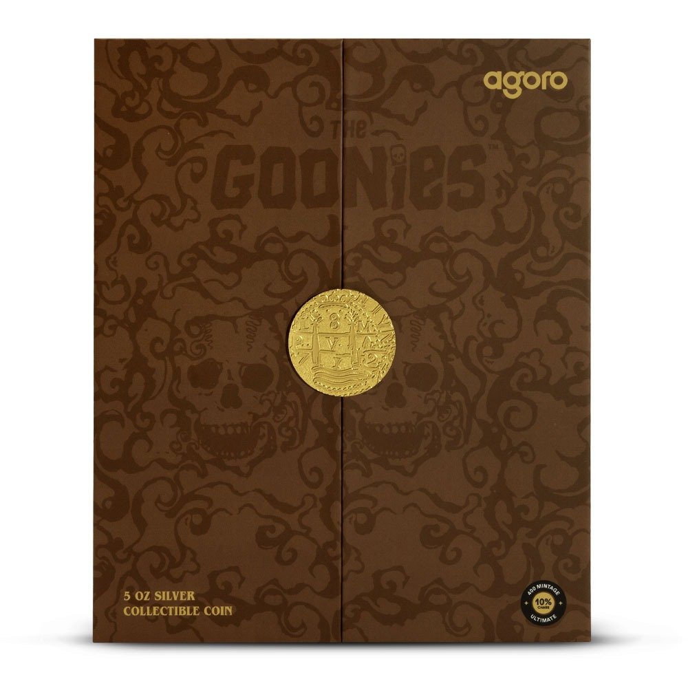 2025 5 oz Proof Colorized Niue Silver The Goonies Coin (Box + CoA, Gilded) - Image 7