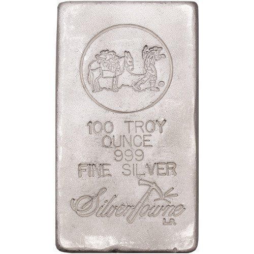 Buy 100 oz SilverTowne Poured Silver Bar (New) - Image 2