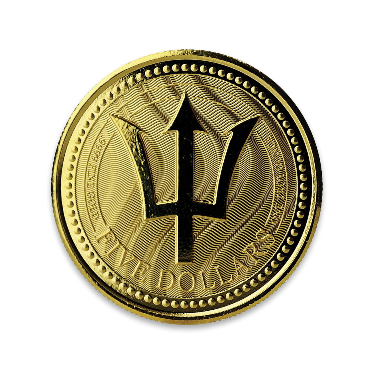 Buy 2017 1 oz Barbados Trident Gold