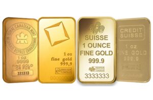 1 oz Gold Bars