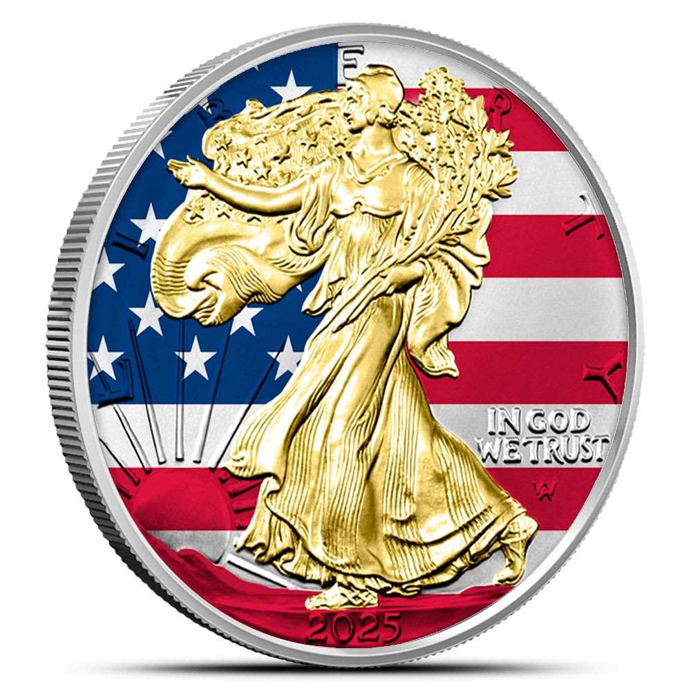 2025 1 oz Colorized American Silver