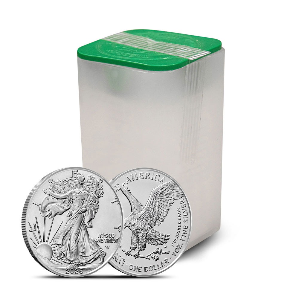 2026 1 oz American Silver Eagle Tube