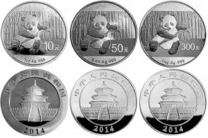 Buy Chinese Silver Pandas