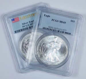 Buy PCGS Certified American Silver Eagles