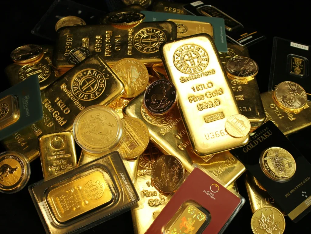 1 kilo Argor Heraeus Gold Bars