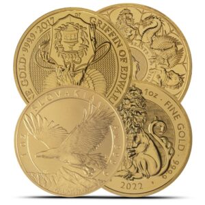 1 oz Gold Coins For Sale (Random Year, Varied Condition, Any Mint)