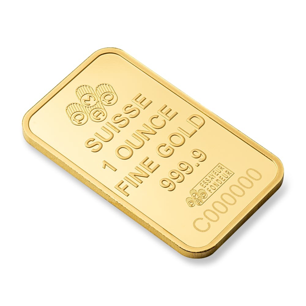 1 oz PAMP Suisse Gold Lady of Justice Bar (New w/Assay) - Image 4