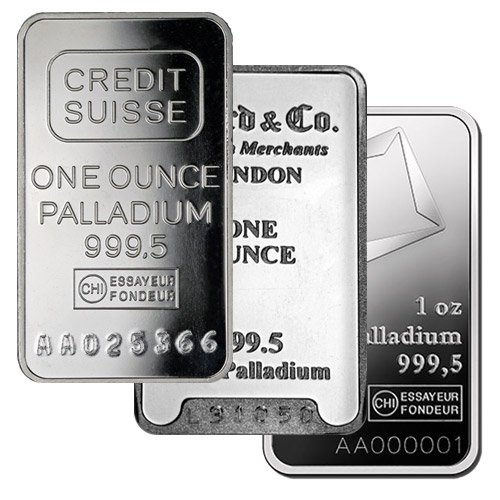 1 oz Palladium Bar For Sale (Varied Condition, Any Mint) - Image 2