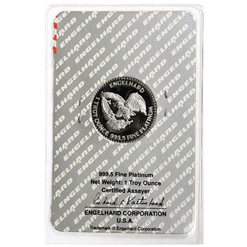 Buy 1 oz Platinum Round (Varied Condition, Any Mint) - Image 2