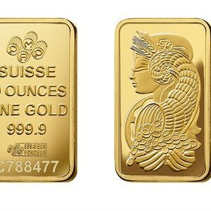 Buy 10 oz Gold Bar PAMP Lady Fortuna Minted
