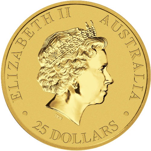 1/4 oz Australian Gold Kangaroo Coin (Random Year) - Image 2