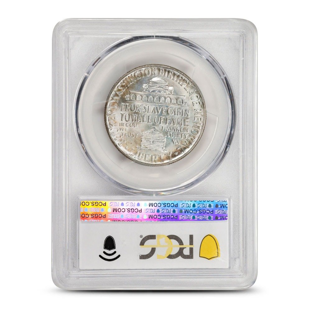 1950 Booker T. Washington Half Dollar PCGS MS67 - Image 2