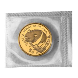 1987-Y 1/20 oz Chinese Gold Panda Coin (Sealed)