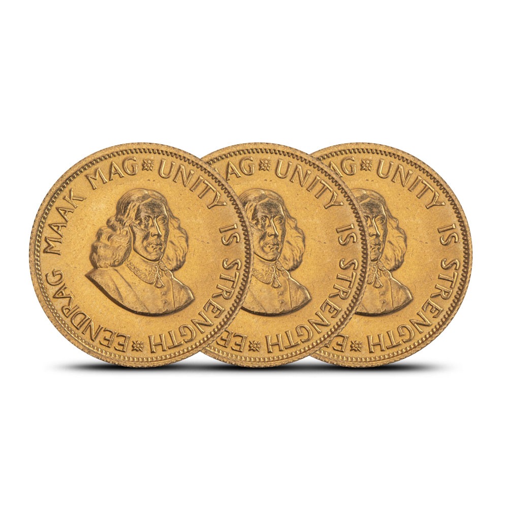 Buy 2 Rand South African Gold Coin (Random Year, AU) - Image 2