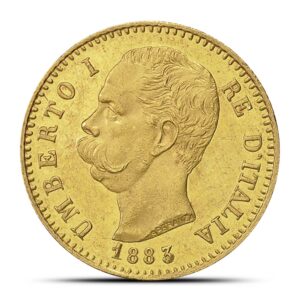 Buy 20 Lire Italian Gold Coin (Circulated)